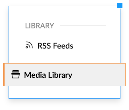 Multiple ways to manage media