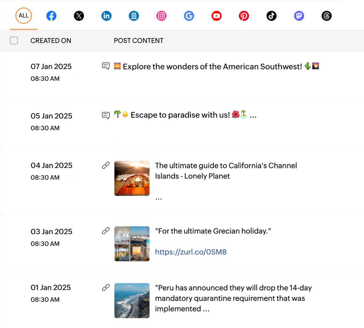 Publish to all your favorite channels