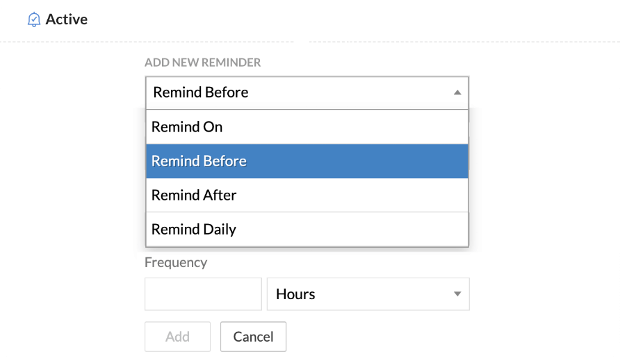Task reminders