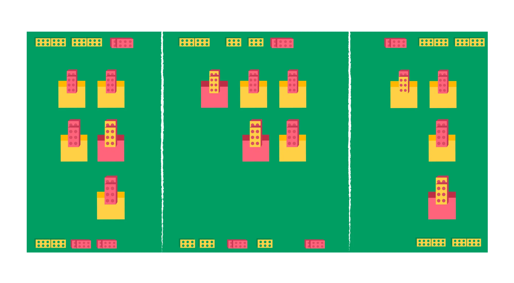 Legos scrum board