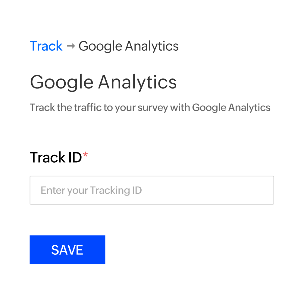 Google Analytics tracker