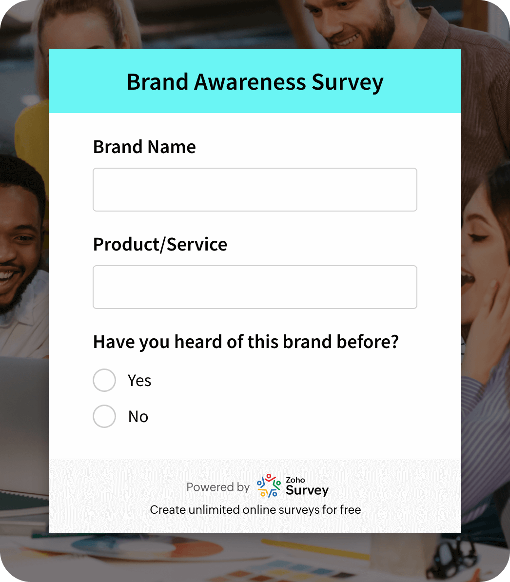 Brand awareness surveys