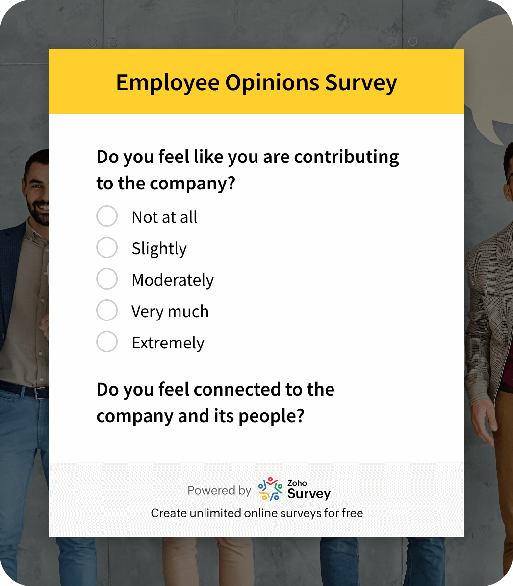 Employee opinion survey