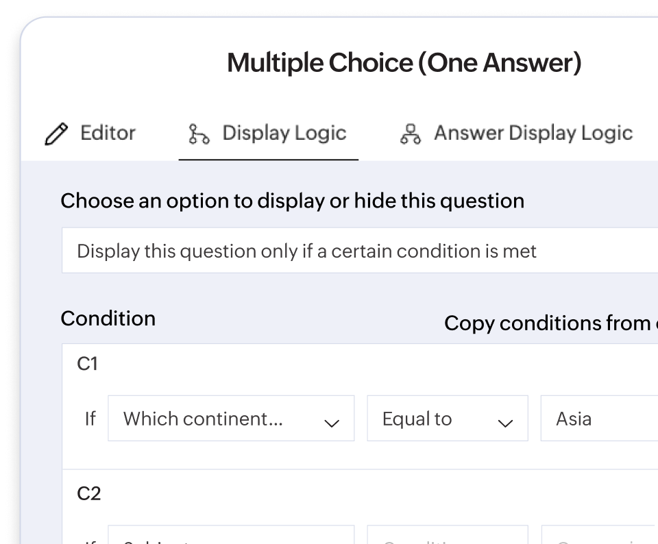 Keep it relevant with smart logic