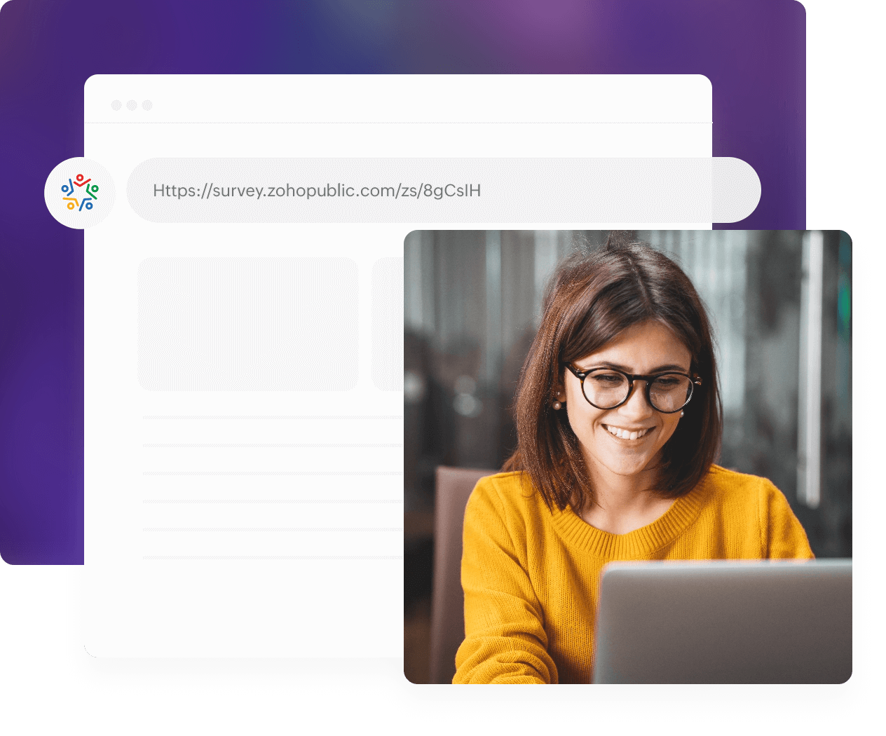 White labelled survey - Zoho survey