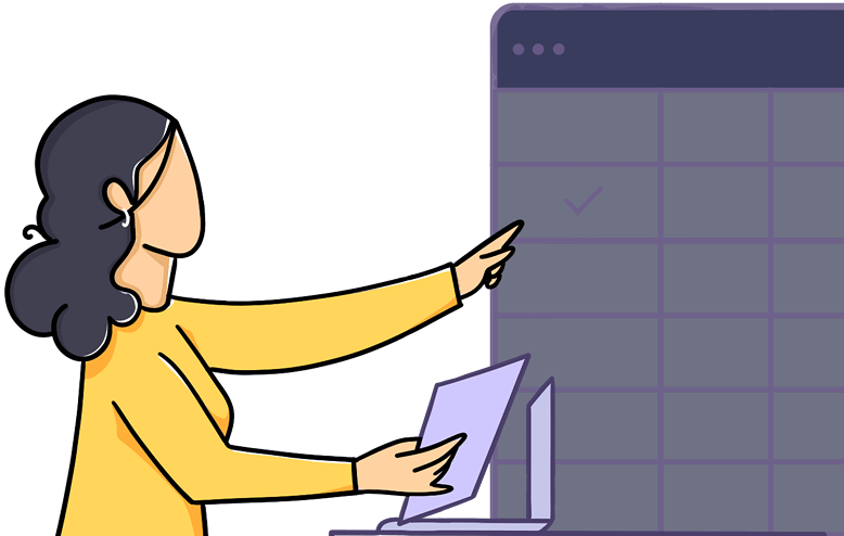 Zoho Tables spreadsheet interface
