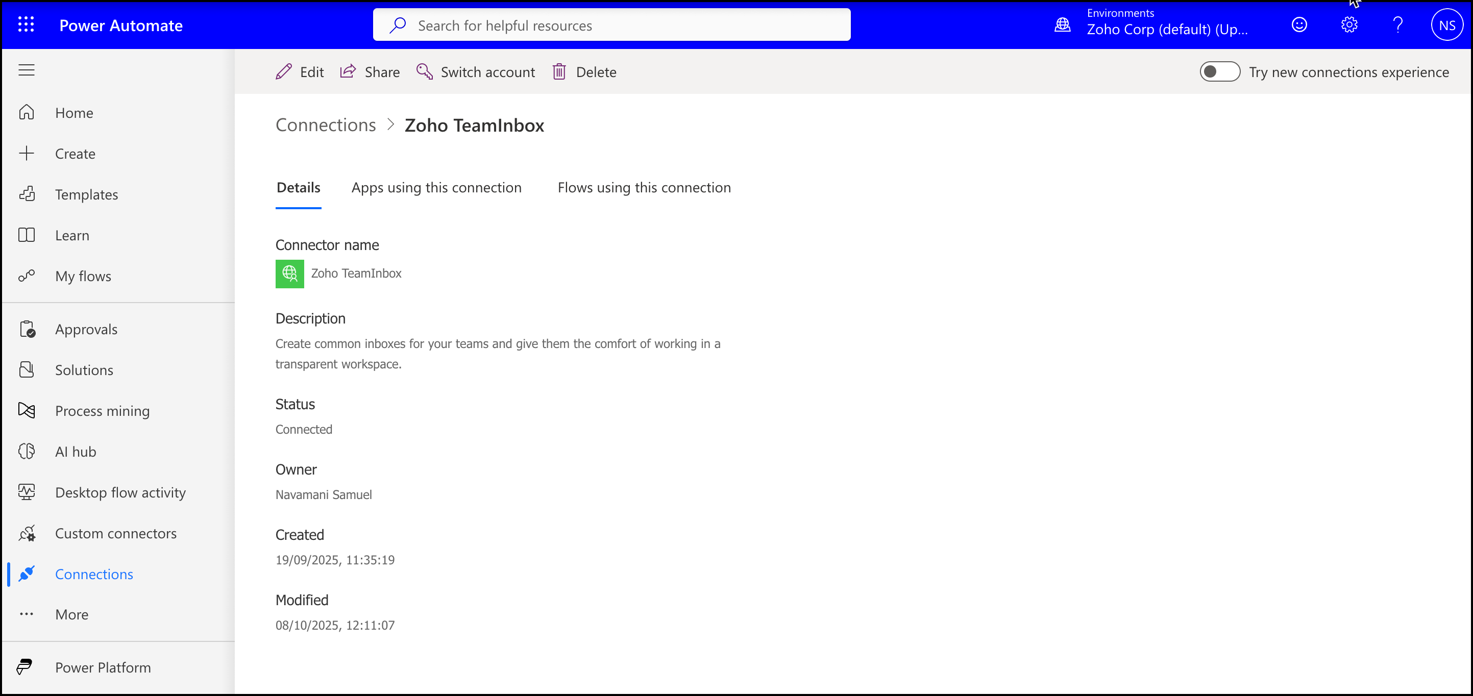 authorize Power Automate authorize Power Automate