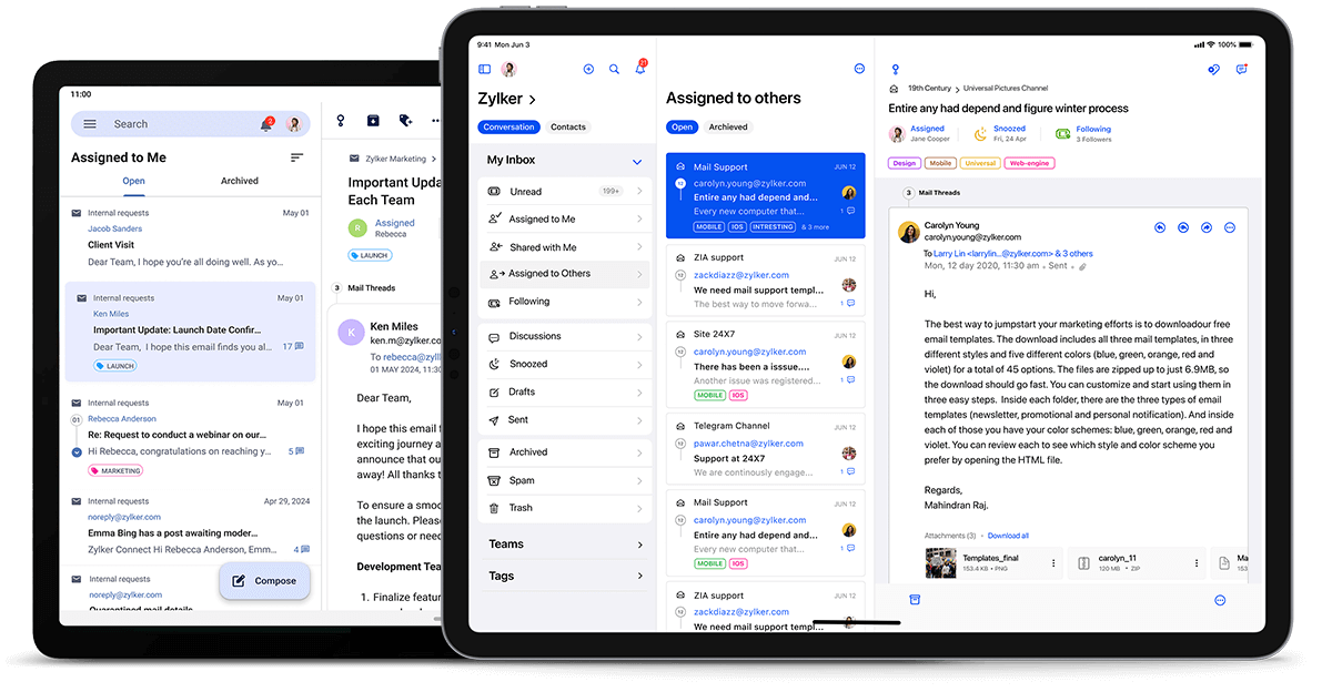Shared Inboxes Anywhere, anytime!
