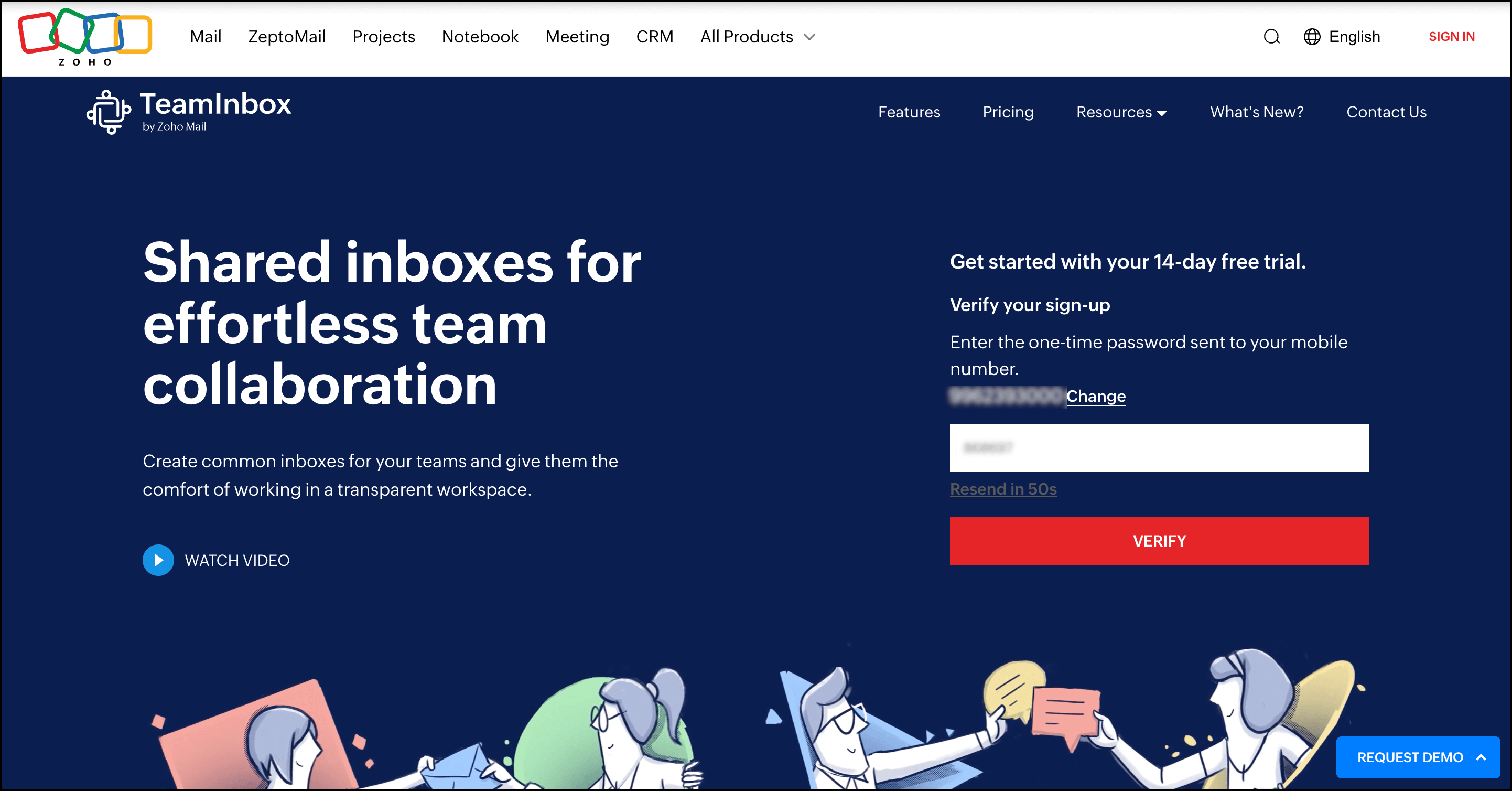 OTP verification OTP verification