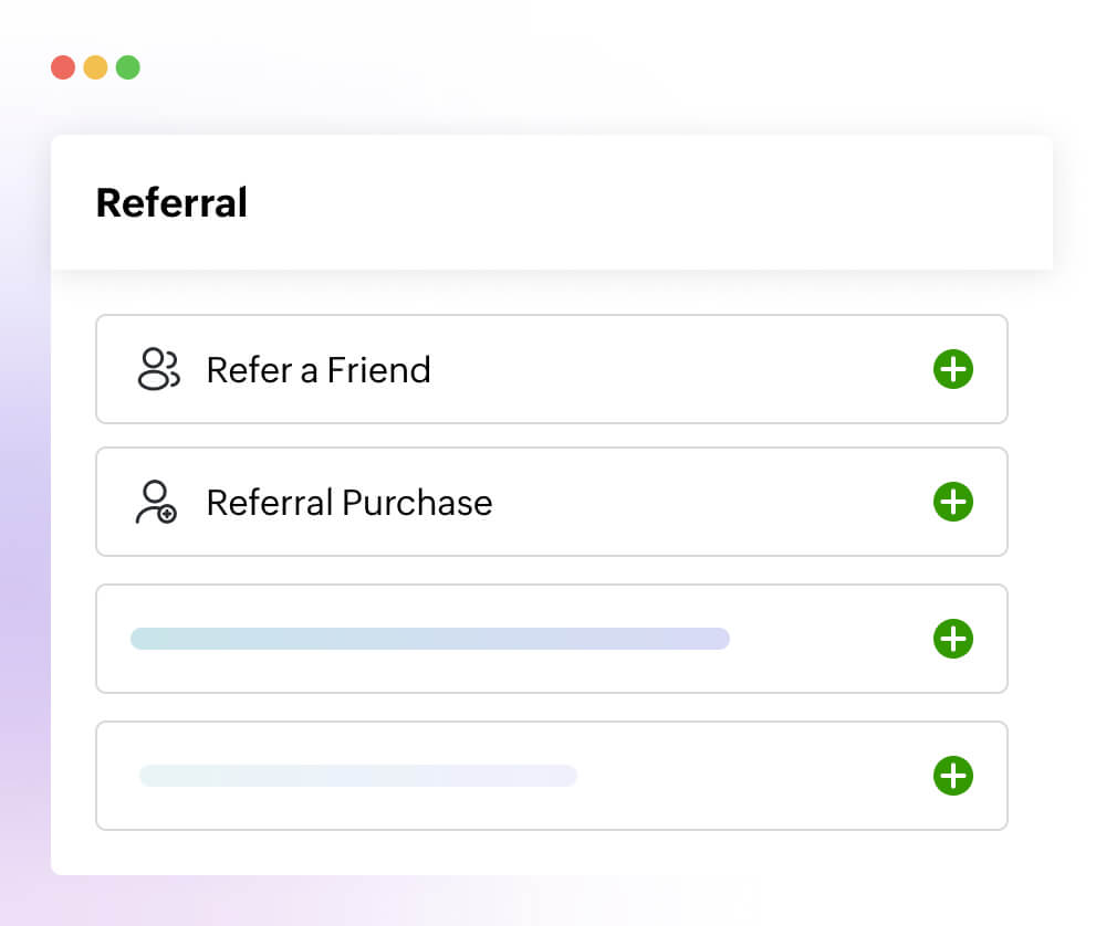 Reward referrals