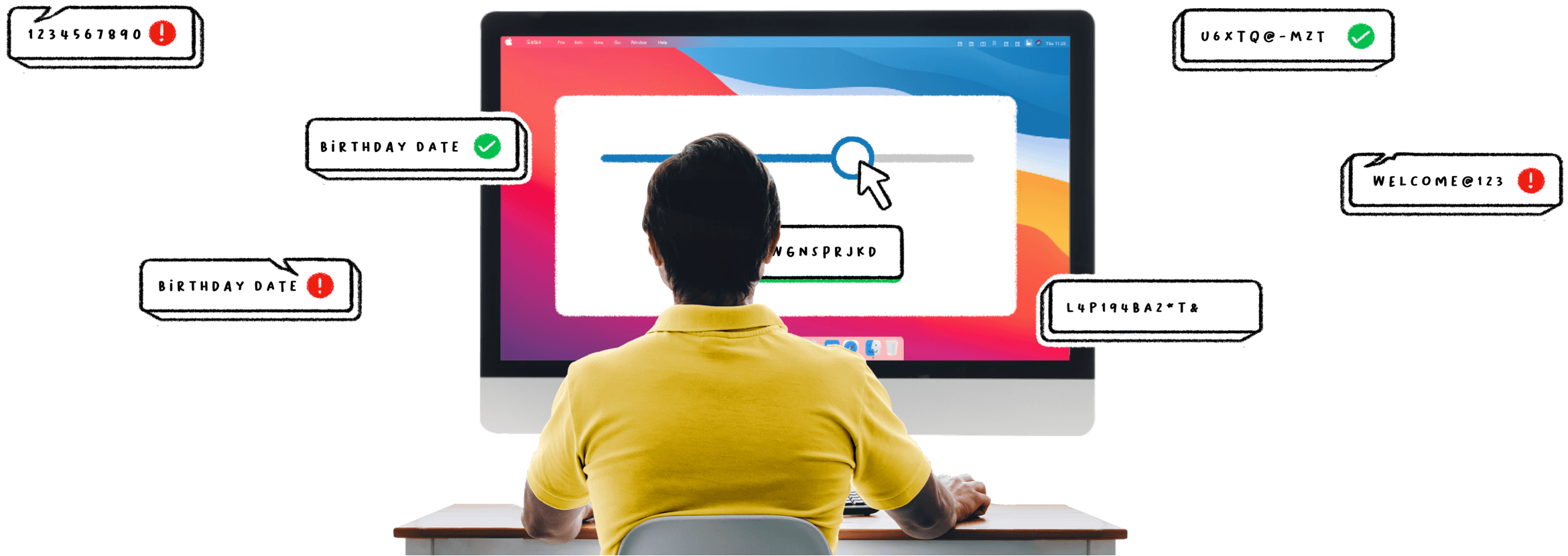 Generate passwords