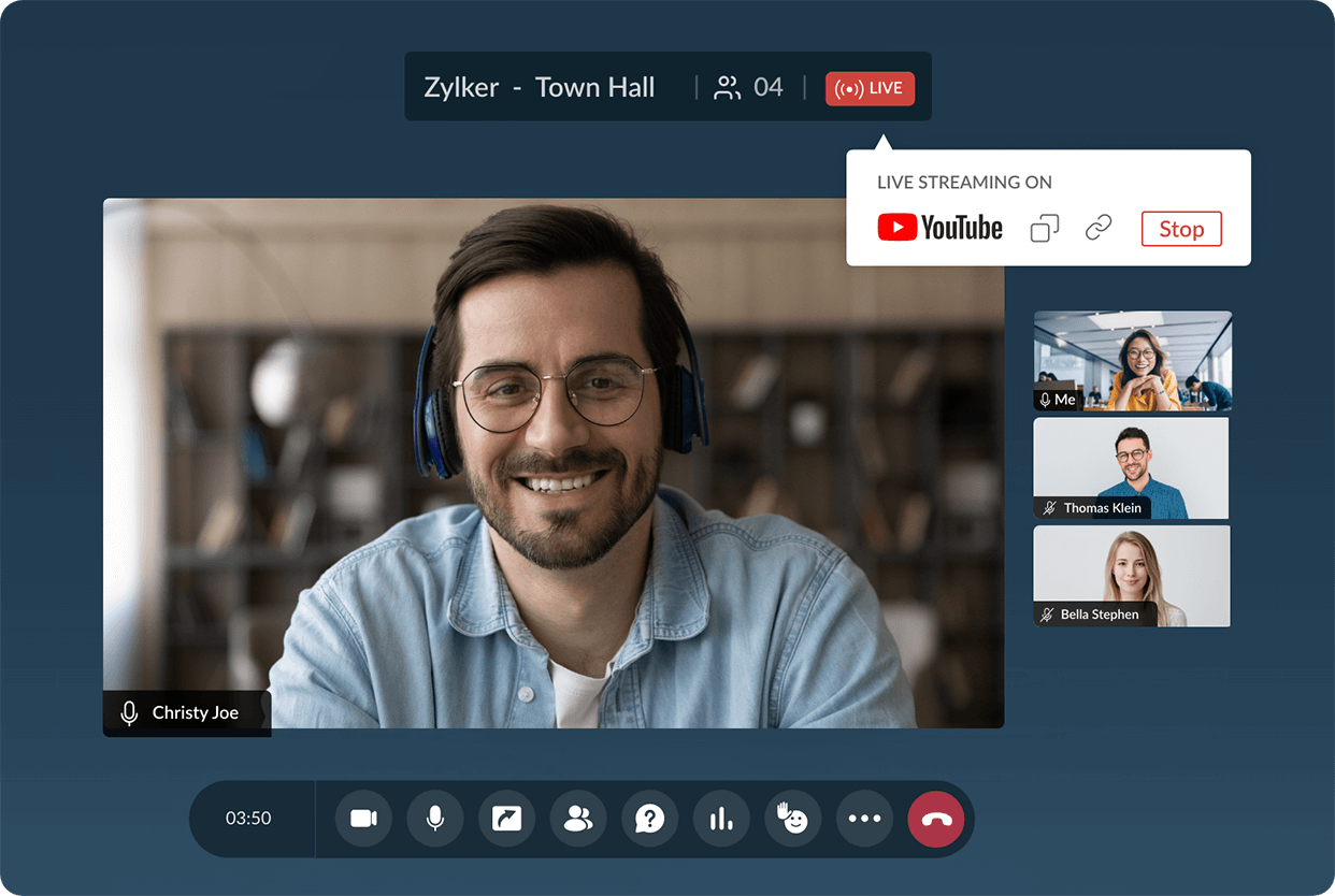 カスタムWebキャストの作成