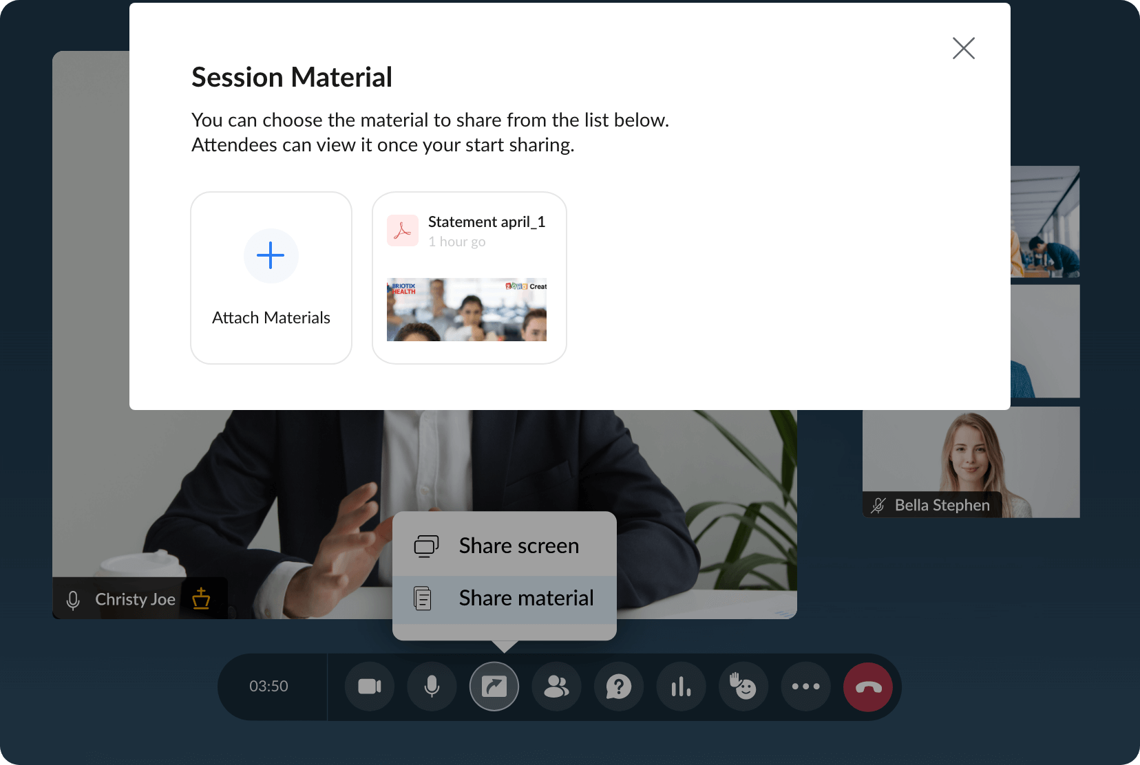 セッション資料の共有