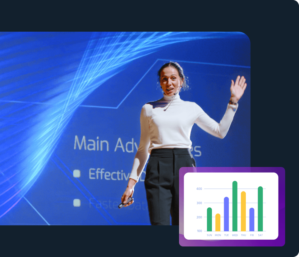 Virtual conferences using webinar