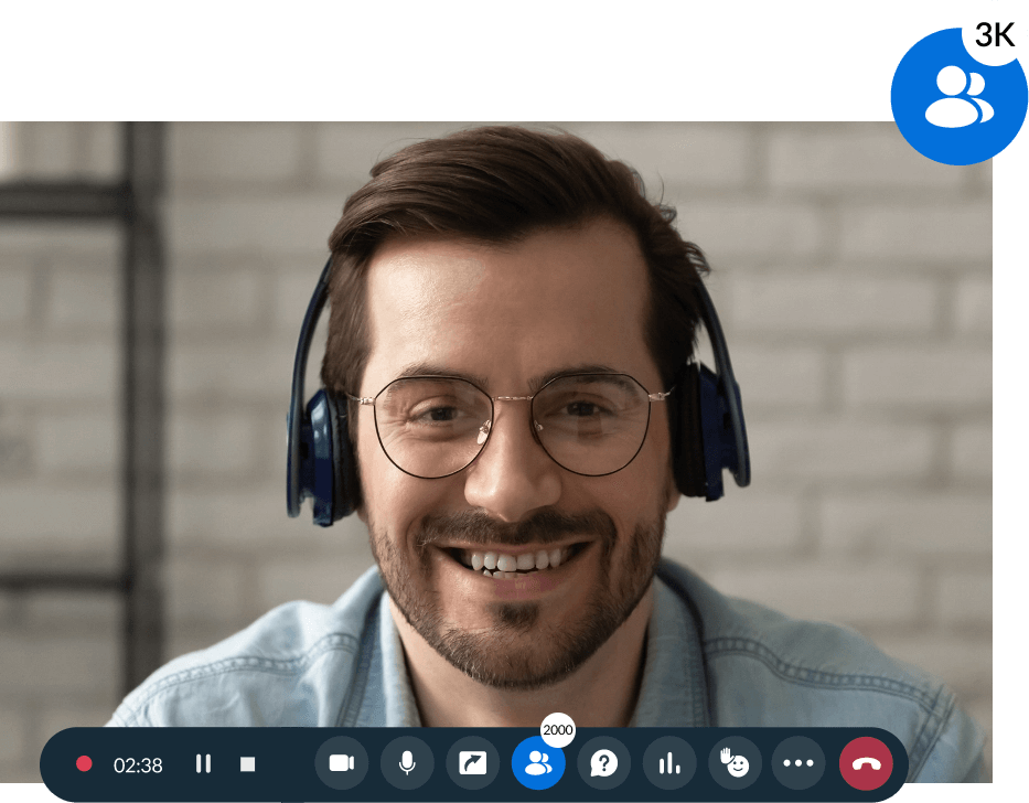 Upscale webinars in just a click