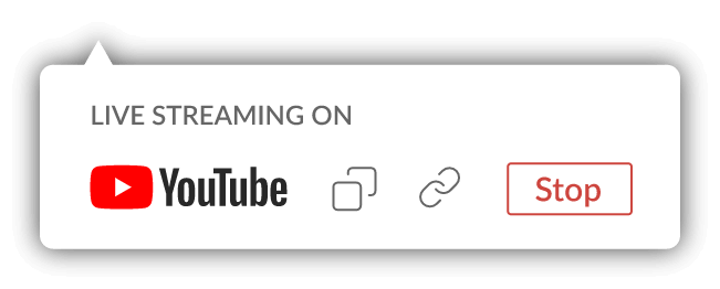 Host webinars with Zoho Webinars live streaming platform