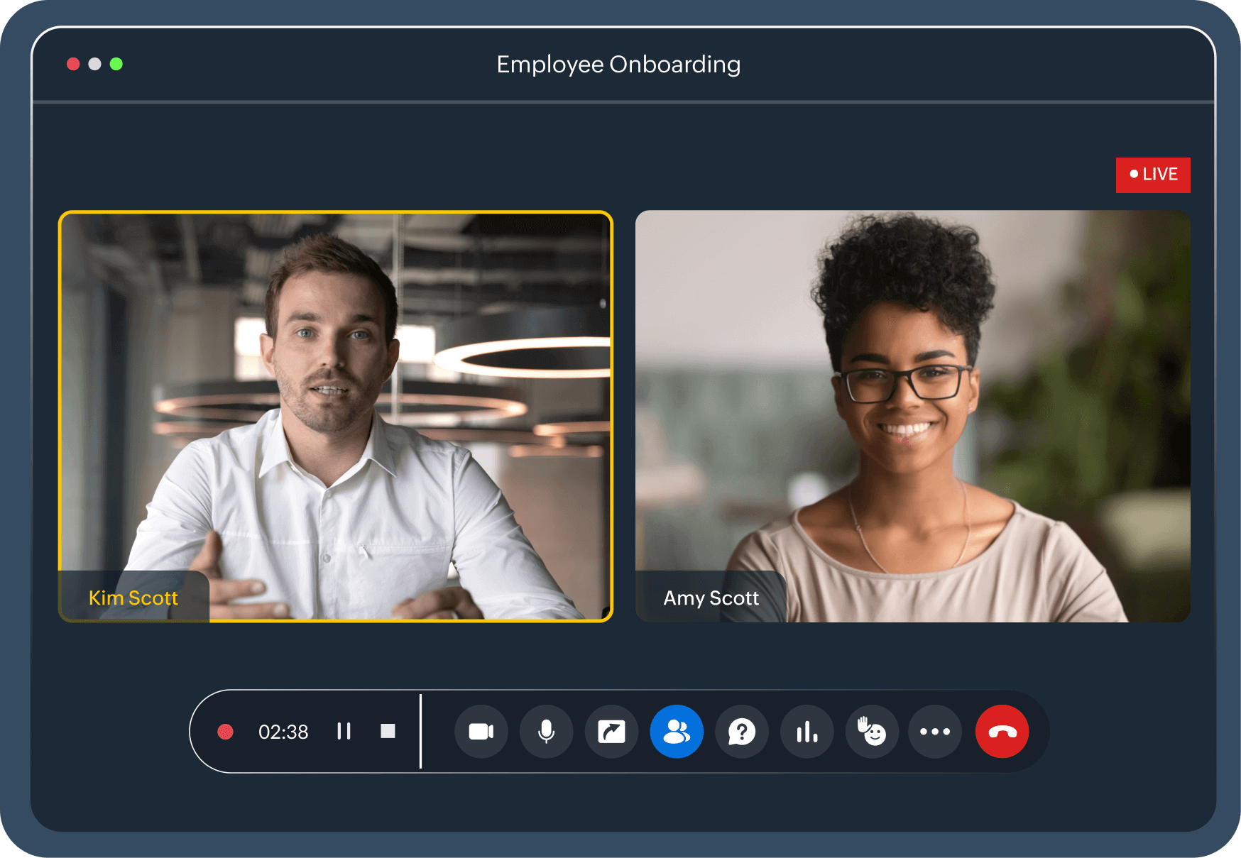 Make employee onboarding a positive experience with Zoho Webinar