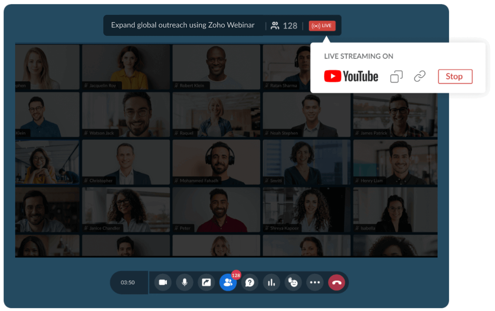 Boosting brand awareness and driving post-webinar conversions