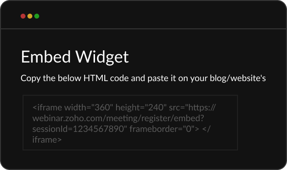 登録フォームを埋め込み