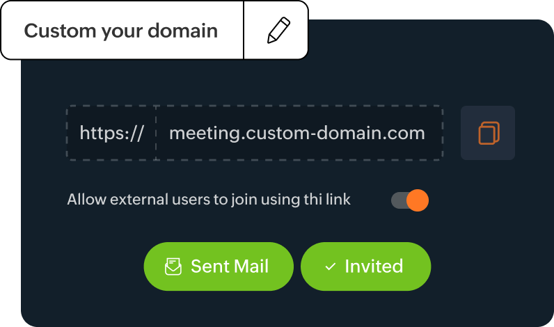 Customized domain