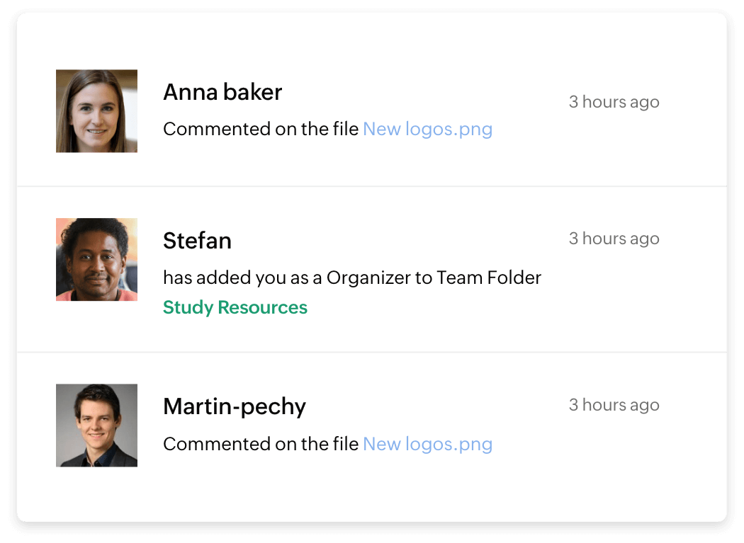 状況に応じた通知