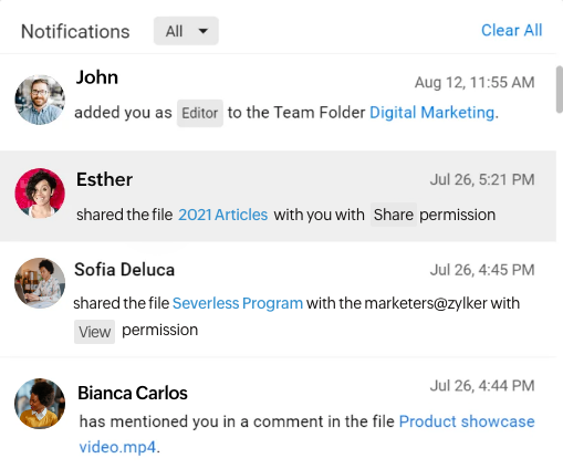 チーム内で情報共有