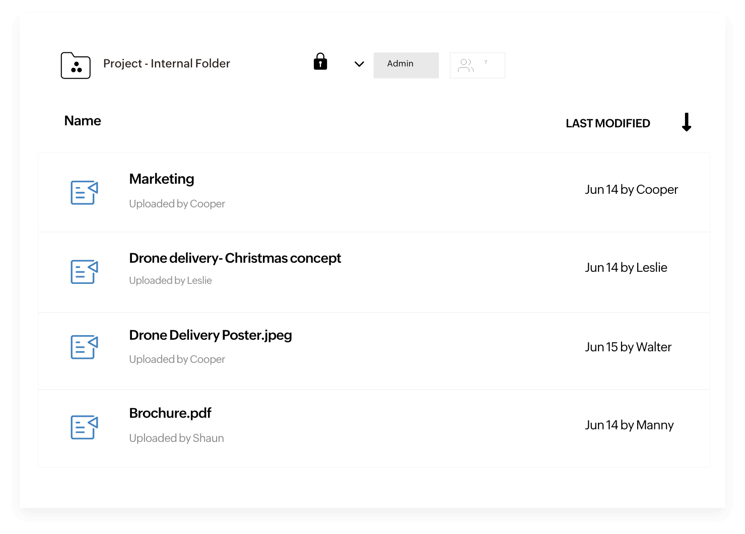進化したファイルの共有