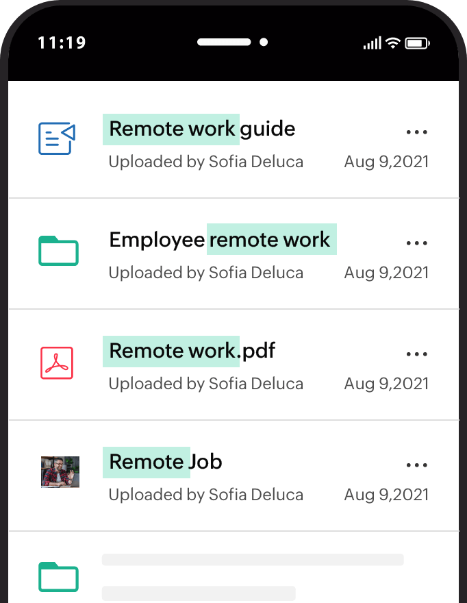 Locate files easily