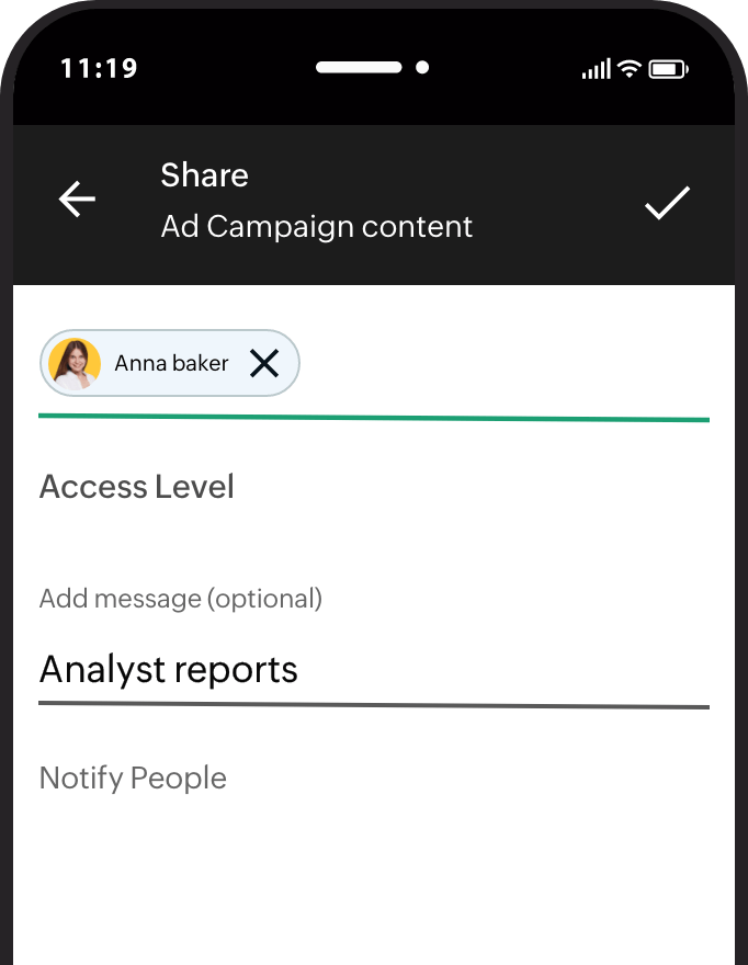 Streamline data across departments