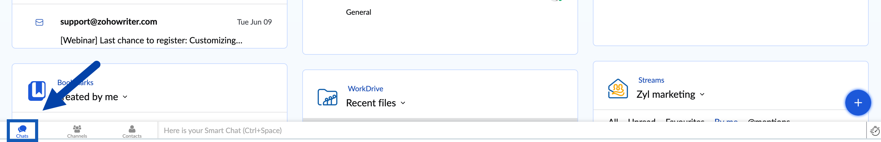 Screenshot of chatbar at bottom Screenshot of chatbar at bottom