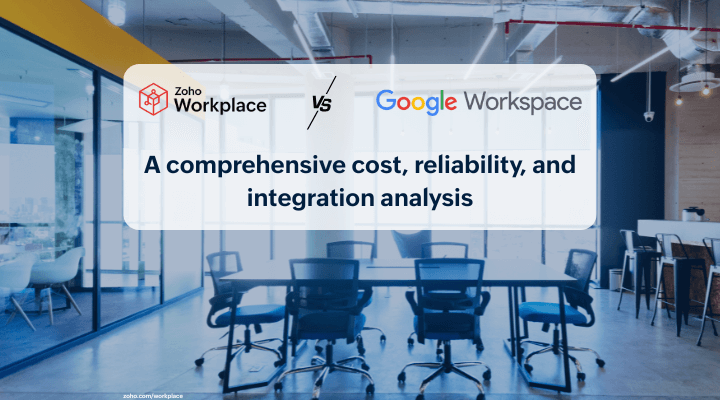 Zoho Workplace vs Google Workspace
