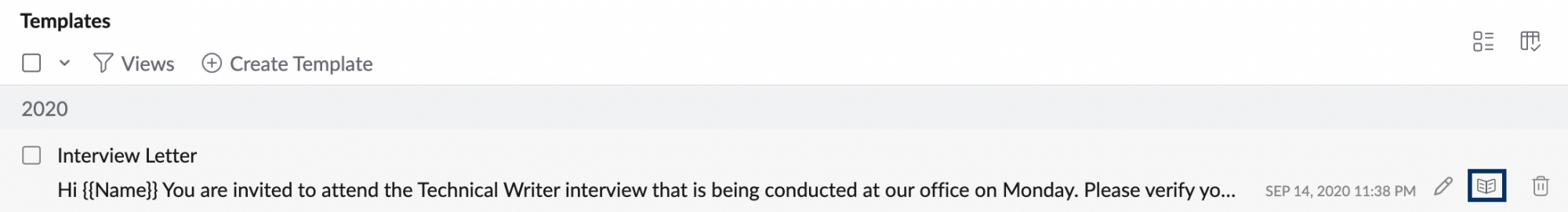 It's now much easier to preview email templates!