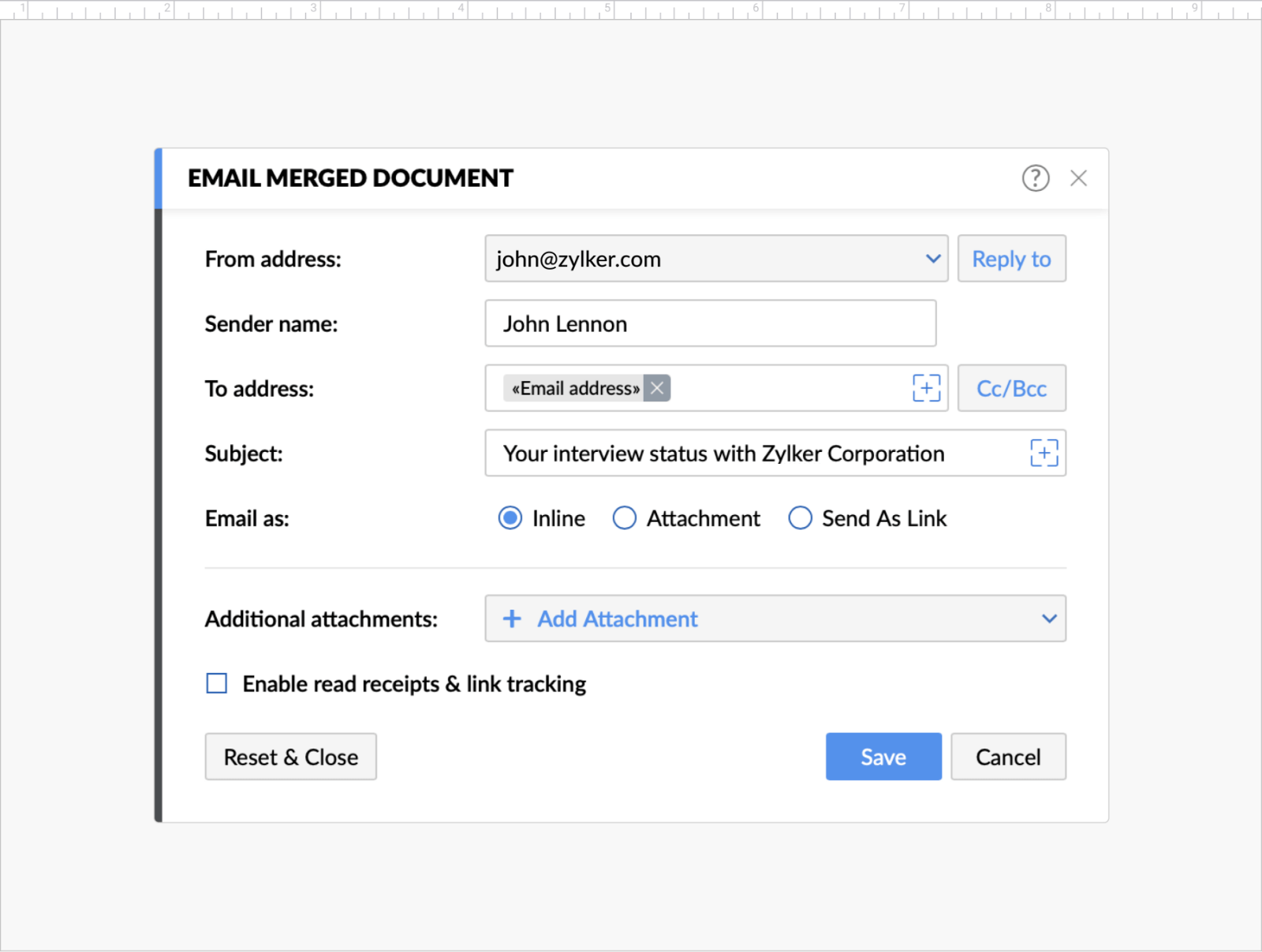 Configure a custom signing and notification order