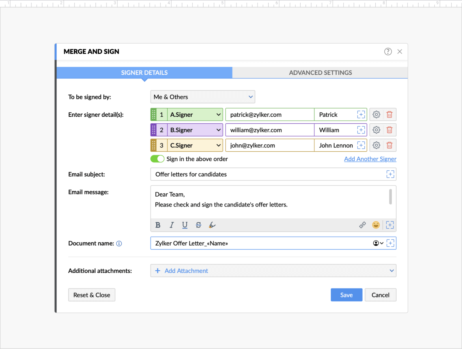 Set deadlines and reminders