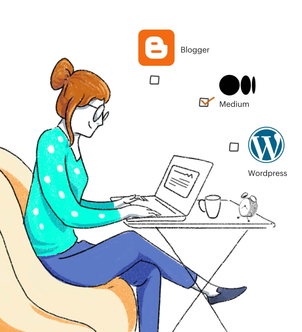 Customized publishing options