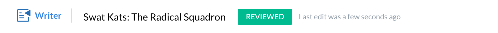 Review workflow