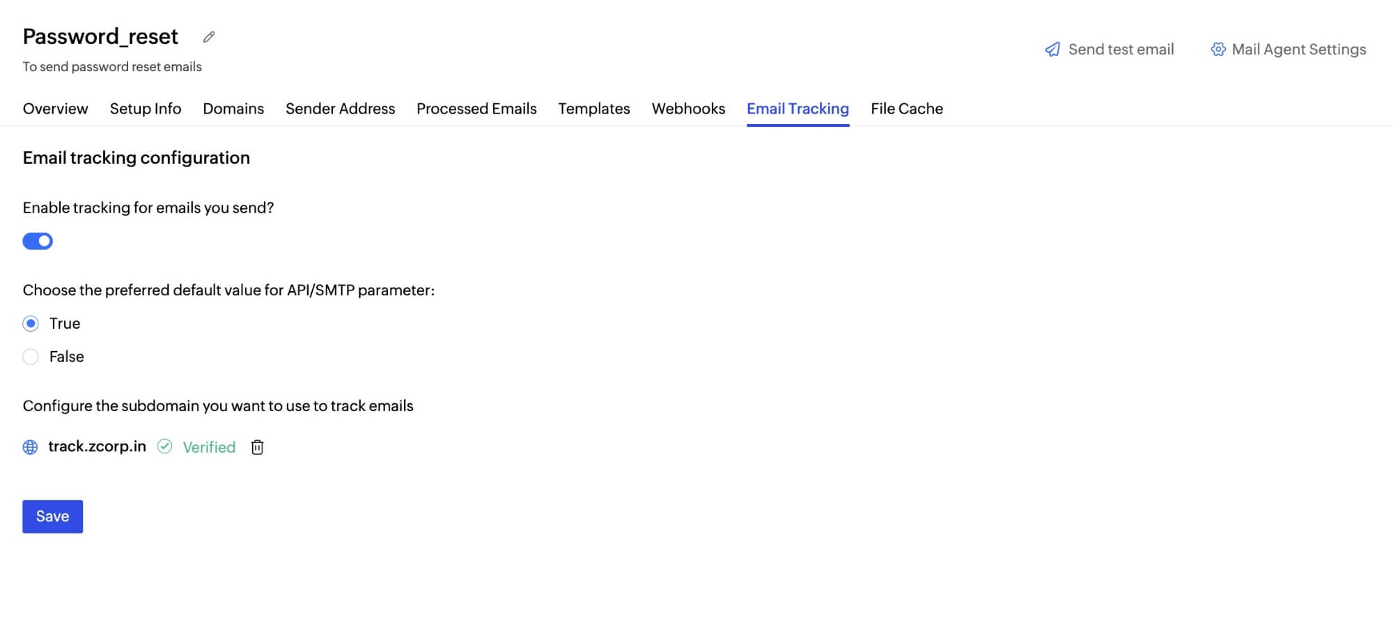 Email tracking