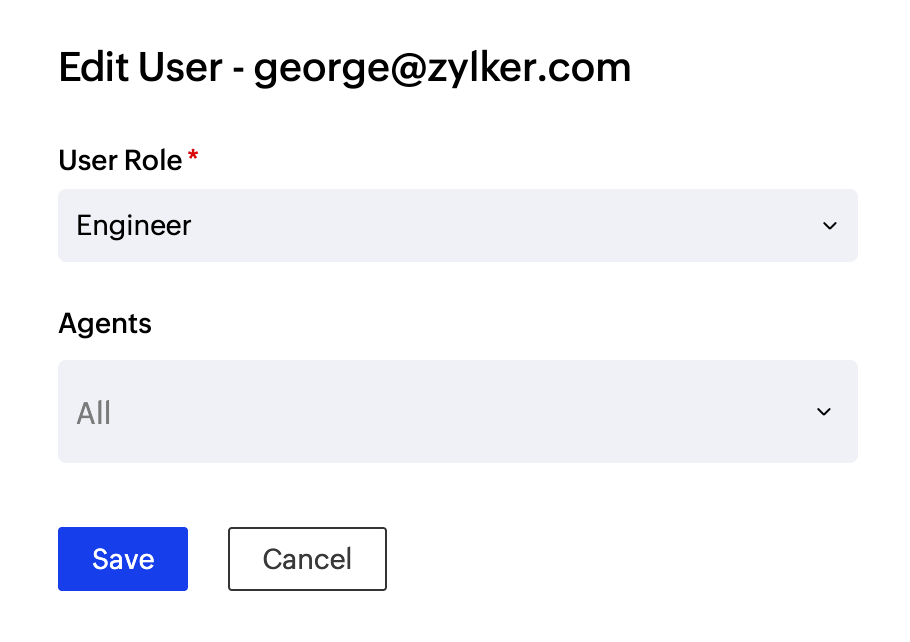 Edit invitee details
