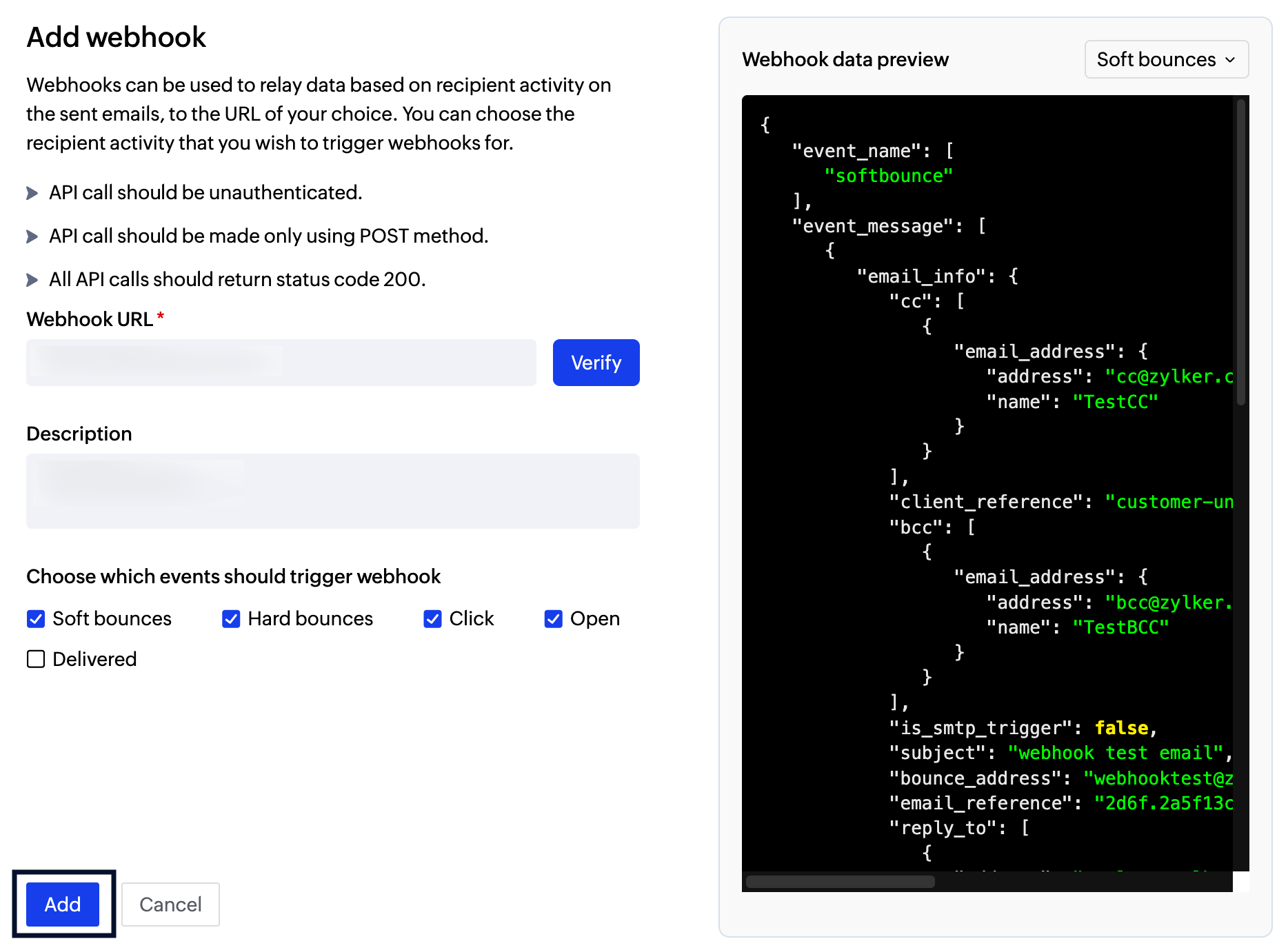 Add webhook screenshot